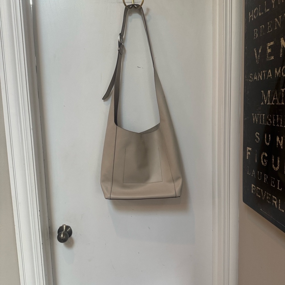 rag & bone Belize Shopper Hobo Shoulder Bag Pebble - Picture 13 of 16